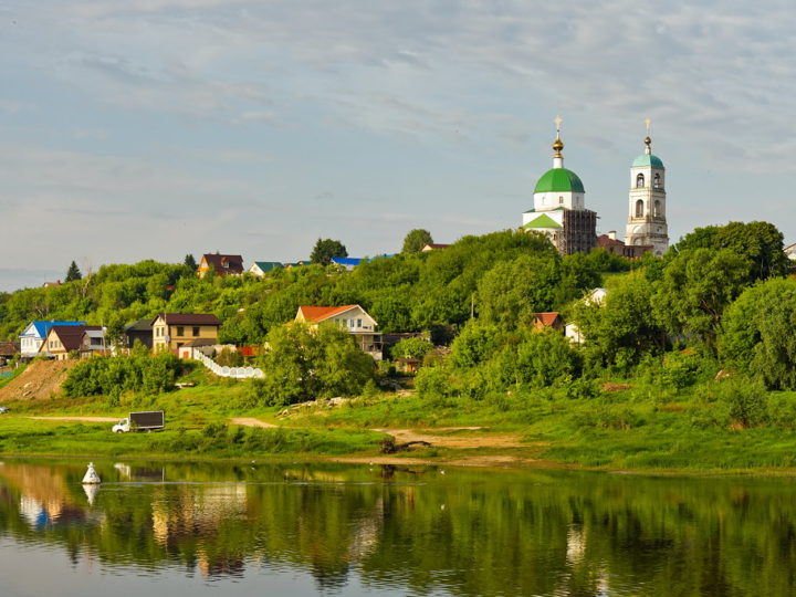Поход по Оке на моторной лодке: участки, мели и интересные места