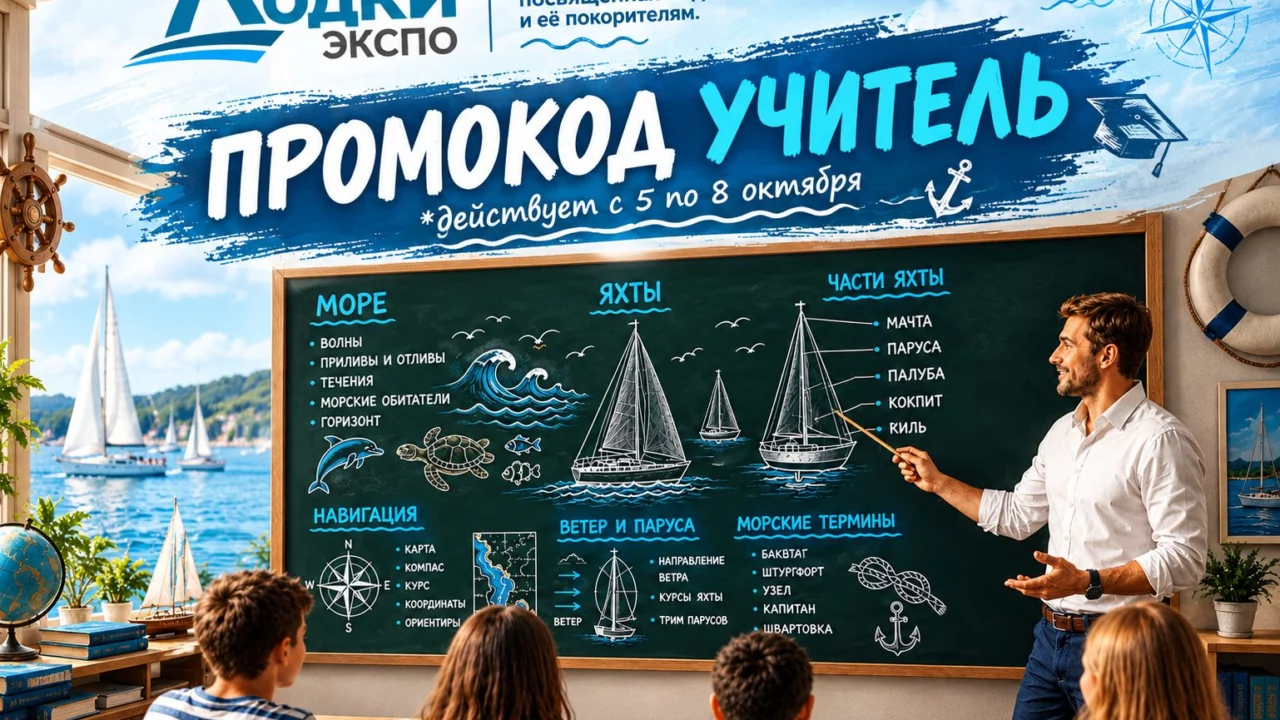 «Лодки Экспо» осенью 2026: гид по ноябрьской выставке в «Патриоте»